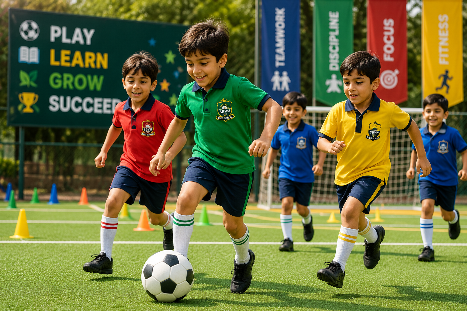 Kids Playing Sports